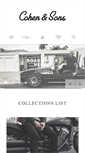 Mobile Screenshot of cohensons.com
